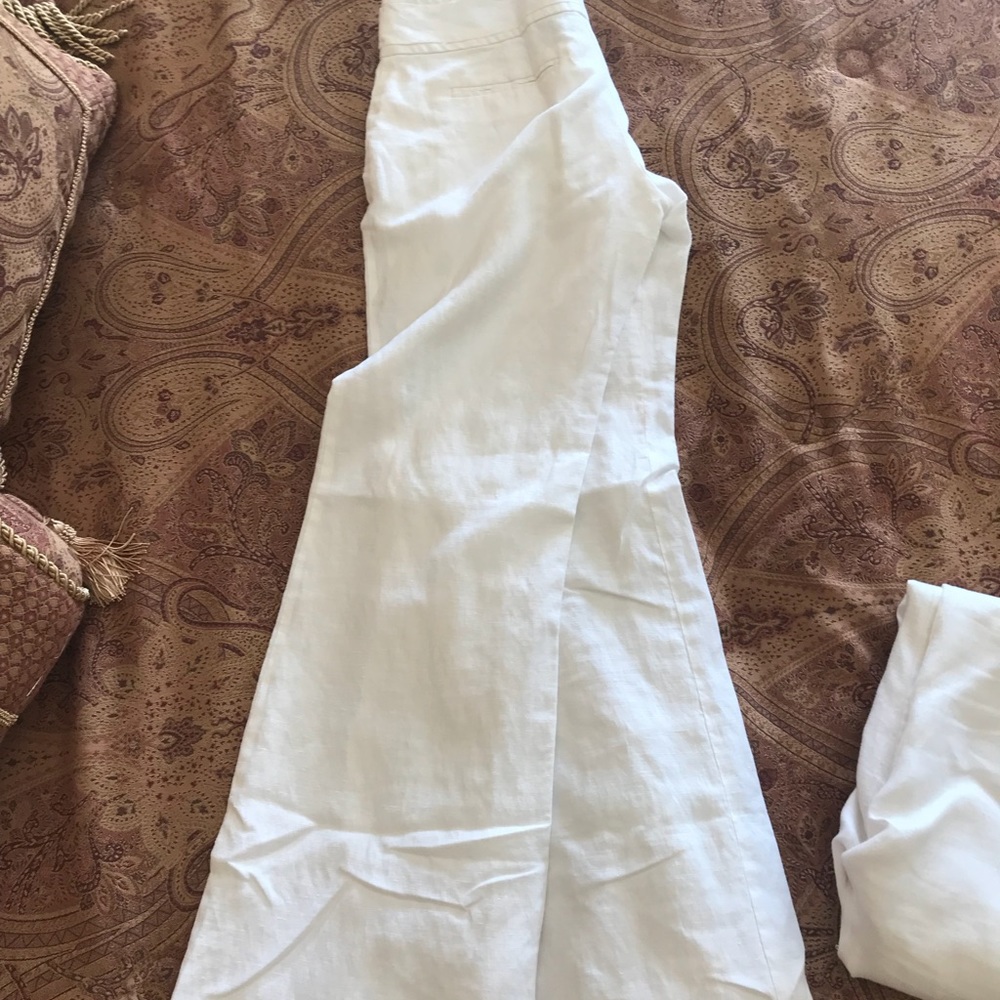 Limited linen pants. These are long for tall girls